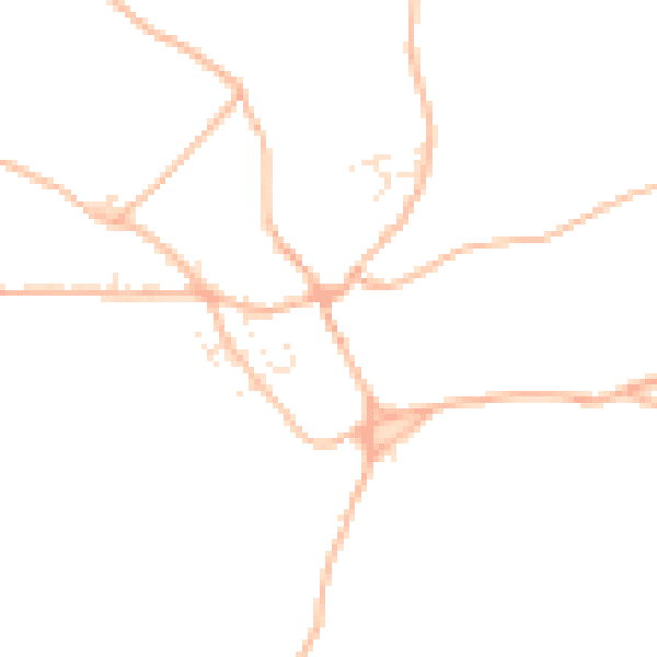 Daytime road noise heatmap for TQ12 6DH