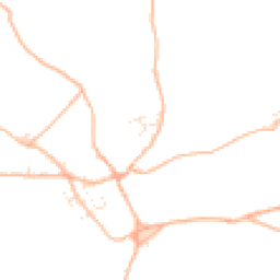 Daytime road noise heatmap for TQ12 6ET
