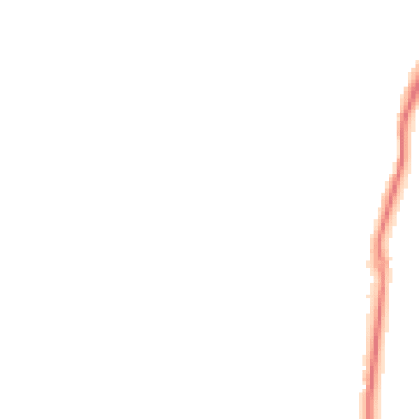 Night-time road noise heatmap for TQ12 6FT