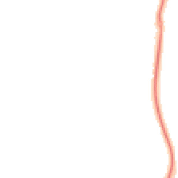 Night-time road noise heatmap for TQ12 6GR