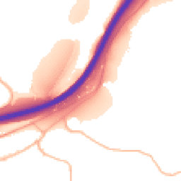 Daytime road noise heatmap for TQ12 6JY
