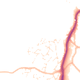 Daytime road noise heatmap for TQ12 6LP