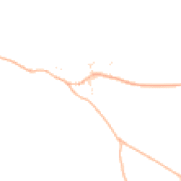 Daytime road noise heatmap for TQ12 6LR