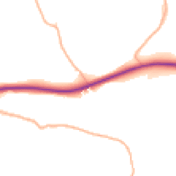 Daytime road noise heatmap for TQ12 6NL