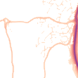 Daytime road noise heatmap for TQ12 6UG