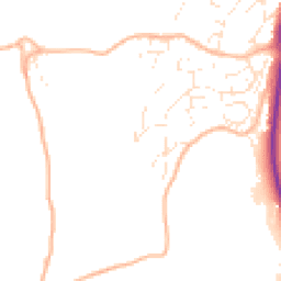 Daytime road noise heatmap for TQ12 6UH