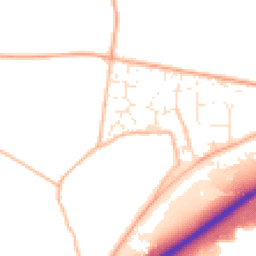 Daytime road noise heatmap for TQ12 6UW