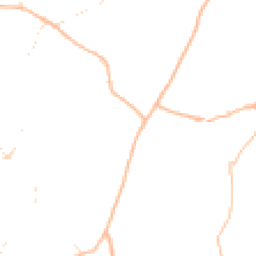 Daytime road noise heatmap for TQ13 0BQ