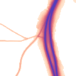 Daytime road noise heatmap for TQ13 0BU