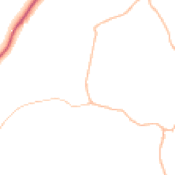 Daytime road noise heatmap for TQ13 0DL
