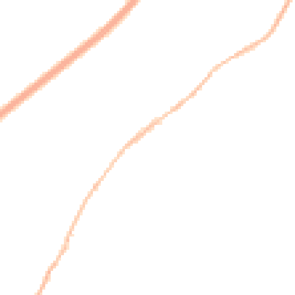 Night-time road noise heatmap for TQ13 0FL