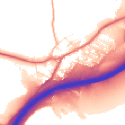Daytime road noise heatmap for TQ13 0HR