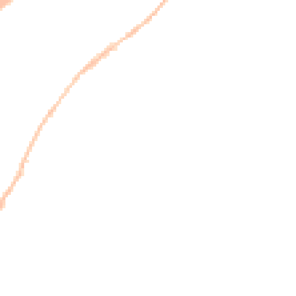 Night-time road noise heatmap for TQ13 0LS