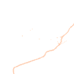 Daytime road noise heatmap for TQ13 0LY