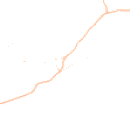 Daytime road noise heatmap for TQ13 0NP