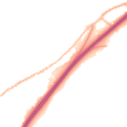 Night-time road noise heatmap for TQ13 7AS