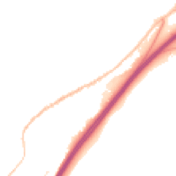 Night-time road noise heatmap for TQ13 7AX