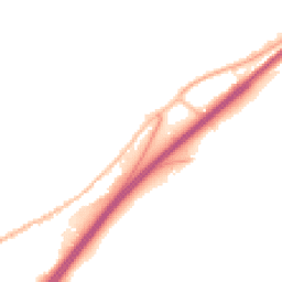 Night-time road noise heatmap for TQ13 7BZ