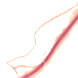 Night-time road noise heatmap for TQ13 7JQ