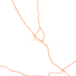 Daytime road noise heatmap for TQ13 7LE