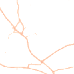 Daytime road noise heatmap for TQ13 7NA