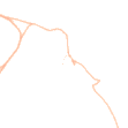 Daytime road noise heatmap for TQ13 7PG