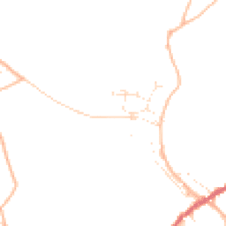 Daytime road noise heatmap for TQ13 7QR
