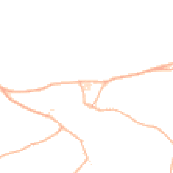 Daytime road noise heatmap for TQ13 7SN
