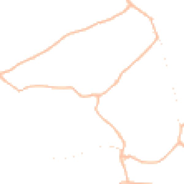 Daytime road noise heatmap for TQ13 7SW