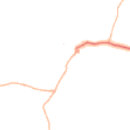Daytime road noise heatmap for TQ13 7TB