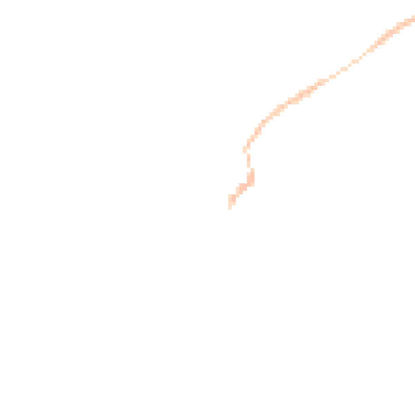 Night-time road noise heatmap for TQ13 8AP