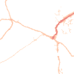 Daytime road noise heatmap for TQ13 8AS