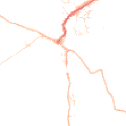 Daytime road noise heatmap for TQ13 8BQ