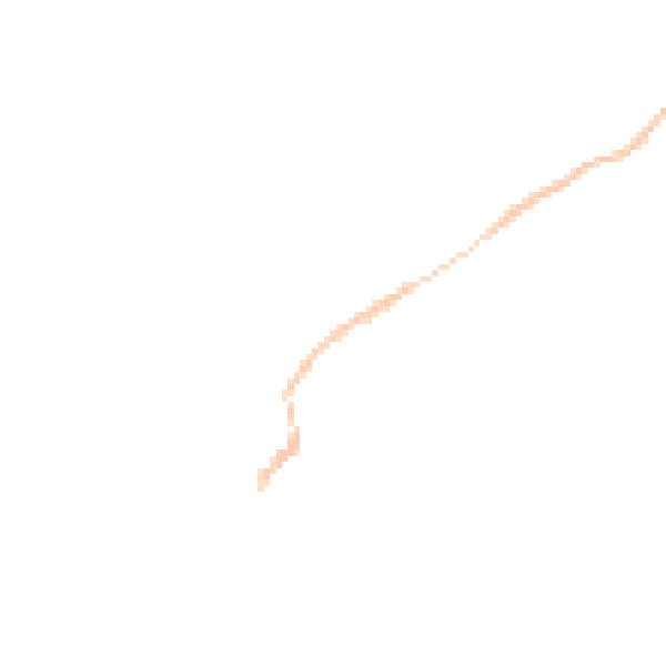 Night-time road noise heatmap for TQ13 8BY