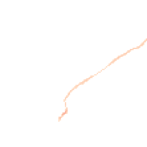 Night-time road noise heatmap for TQ13 8DN