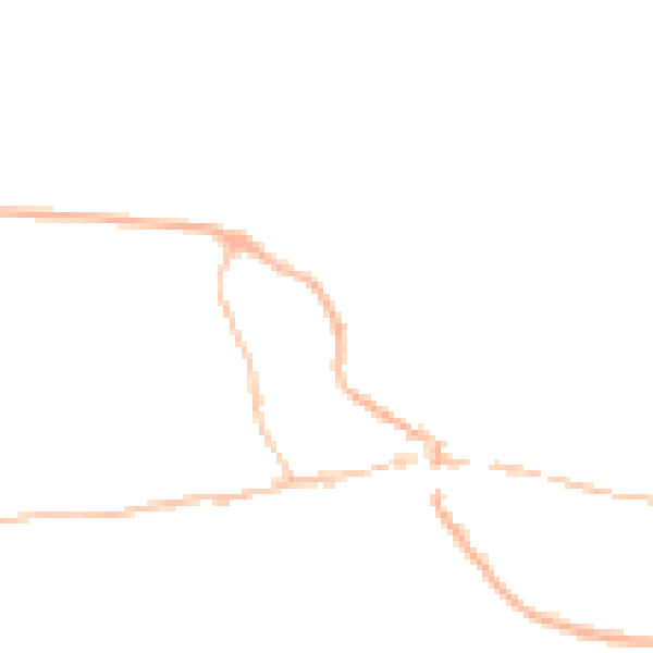 Night-time road noise heatmap for TQ13 8FB