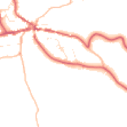 Daytime road noise heatmap for TQ13 8FE