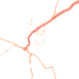Daytime road noise heatmap for TQ13 8FQ