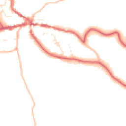 Daytime road noise heatmap for TQ13 8FW