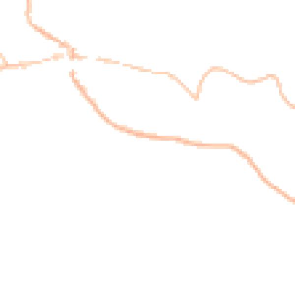Night-time road noise heatmap for TQ13 8FW