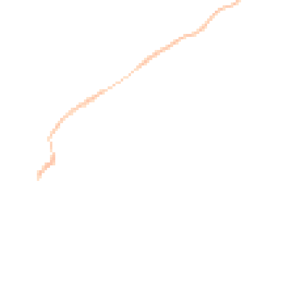 Night-time road noise heatmap for TQ13 8JE