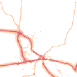 Daytime road noise heatmap for TQ13 8LW