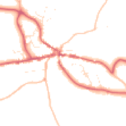 Daytime road noise heatmap for TQ13 8NH