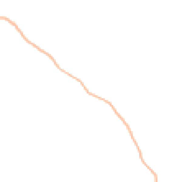 Night-time road noise heatmap for TQ13 8SD