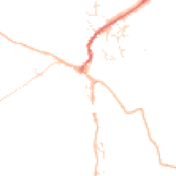 Daytime road noise heatmap for TQ13 8SY