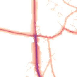 Daytime road noise heatmap for TQ13 9AP
