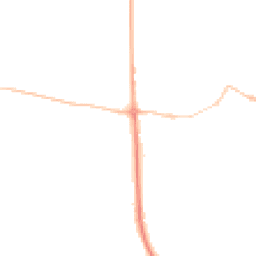 Night-time road noise heatmap for TQ13 9AT