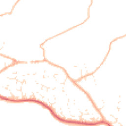 Daytime road noise heatmap for TQ13 9EP
