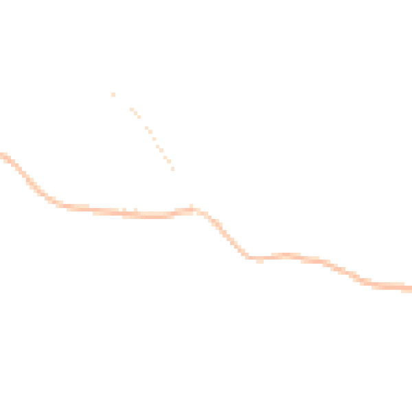 Night-time road noise heatmap for TQ13 9FU