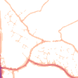 Daytime road noise heatmap for TQ13 9JA